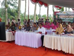 Polres Pasuruan Bersama Kementan RI Tanam Jagung Serentak 1 Juta Hektar