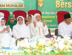 Khofifah Hadiri Istigasah Bersama Ribuan Muslimat NU Bangil: Pesan Kebaikan di Penghujung Rajab