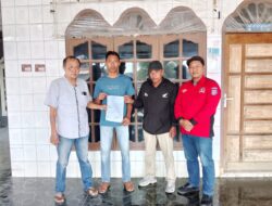 Sekertaris PWDPI DPC LABURA Muhammad Yusup Harahap Dampingi (MS) Laporkan Perwakilan PT ACC Ade Putra Parlindungan Cs Ke APH