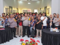 Ngopi Bareng Media, Kapolres Pasuruan Perkuat Sinergi dan Keterbukaan Informasi