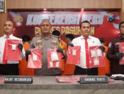 Polres Pasuruan Bongkar 19 Kasus Narkoba di Januari, Hampir 500 Gram Sabu Disita !