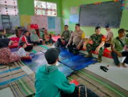 Polres Pasuruan Beri Trauma Healing Anak-anak Korban Bencana Tanah Gerak di Purwodadi