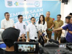 Dampingi Menko Pemberdayaan Masyarakat, Pj Sekda Nana Supiana: Pemprov Banten Sambut Program Cek Kesehatan Gratis