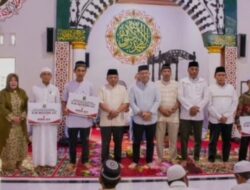 Bupati Kapuas Awali Safari Ramadan di Masjid Sirajul Huda, Saka Batur