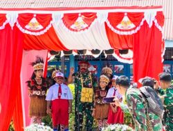 Stafsus Menhan Lenis Kogoya Sosialisasi ke Nabire, Anak-Anak Papua Tengah Siap Terima MBG