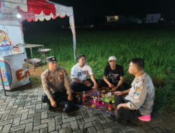 Polsek Sukodono Laksanakan Patroli di Pasar Malam dan Pemukiman untuk Pastikan Keamanan