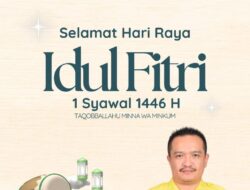Tommy Xu Ketua Umum Pelita Prabu Ucapkan Selamat Idul Fitri 1446 H