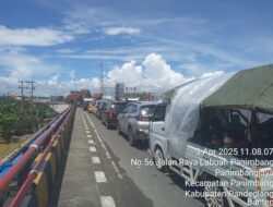 Kemacetan di Jalur Tanjung Lesung-Labuan Saat Liburan Lebaran, Relawan Pelita Prabu Beri Saran Waktu Perjalanan