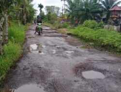 Warga di Dua Desa Kecamatan Basarang Keluhkan Kondisi Jalan yang Rusak Parah, Harapkan Kepada Pemerintah Daerah dapat Perbaikan