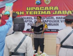 Mutasi Strategis di Polres Pasuruan, Sejumlah Pejabat Baru Resmi Dilantik