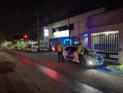 Polres Lumajang Gencarkan Patroli Malam Antisipasi Balap Liar di Jalan Sukarno Hatta