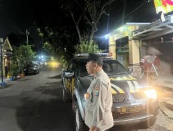 Polsek Lumajang Kota Intensifkan Patroli Malam, Sampaikan Pesan Kamtibmas ke Warga