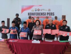 Satresnarkoba Polres Pasuruan Kota Ungkap Jaringan Sabu, Lima Tersangka Diamankan