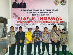 Dukungan Nyata Relawan Pelita Prabu Pandeglang untuk Program Makan Bergizi Gratis