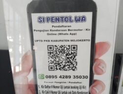 “Si Pentol WA”, Inovasi Digital Uji KIR dari Dishub Kabupaten Mojokerto