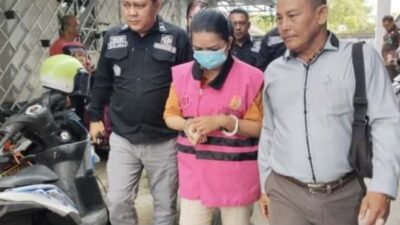 Diduga Rugikan Keuangan Negara 1 M , Jaksa Tahan Bendahara Setda Kapuas.