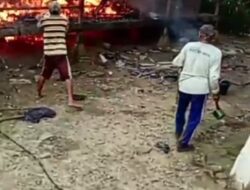 Kejadian Kebakaran Rumah Warga Di Kampung Ci Kahuripan, Desa Waringin Jaya, Kecamatan Cigeulis Kabupaten Pandeglang