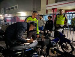 Polres Lumajang Terjunkan Satgas Kompi Siaga C untuk Patroli Malam Antisipasi Gangguan Kamtibmas