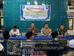 Polsek Yosowilangun Kawal Pembentukan Panitia Penjaringan Perangkat Desa Krai
