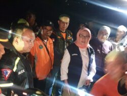 Kapolres dan Bupati Lumajang Tinjau Kerusakan Tanggul Akibat Lahar Dingin, Upaya Perbaikan Darurat Segera Dilakukan