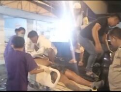 Pasien Serangan Jantung Terlantar Di Trotoar, Polres Bitung Sigap Bantu Warga