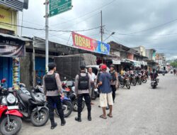 Operasi Berantas Premanisme, Polres Bitung Sasar Parkir Liar di Seputaran Girian.