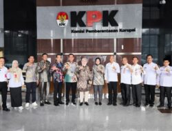 Wujudkan Tata Kelola Pemerintahan Bebas Korupsi, Eksekutif dan Legislatif Lumajang Audiensi dengan KPK