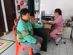 Klinik Pratama Polres Bitung Gelar Pemeriksaan Kesehatan Gratis bagi Pengemudi Ojol