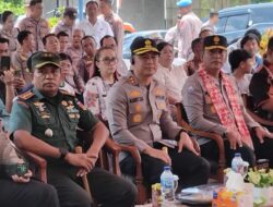 Tim Penilai Baharkam Polri Kunjungi Tiga Pilar Kelurahan Dua Sudara Kota Bitung