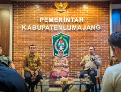 Kapolres Lumajang Tegaskan Komitmen Jaga Keamanan Daerah dalam Silaturahmi Forkopimda dan Insan Pers