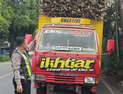 Satlantas Polres Lumajang Tindak Tegas Kendaraan ODOL, Demi Keselamatan dan Infrastruktur Jalan