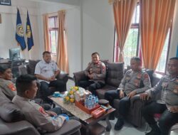Kapolsek Ranowulu Laksanakan Kunjungan Silaturahmi ke Lapas Kelas II B Kota Bitung
