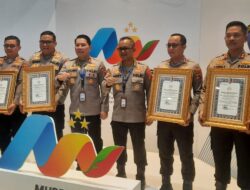 Kapolres Bitung Raih Penghargaan Pelayanan Publik Mandiri Tingkat Polri Tahun 2024