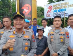 Polres Bitung Resmikan Sarana Air Bersih, 48 Kepala Keluarga Teraliri Air Bersih