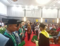 Universitas Islam Labuhanbatu (UNISLA) Wisuda 117 Mahasiswa, Rektor Ajak Merangkul Perubahan