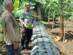 Polsek Senduro Dukung Ketahanan Pangan Nasional: Ajak Warga Manfaatkan Pekarangan untuk Swasembada Pangan