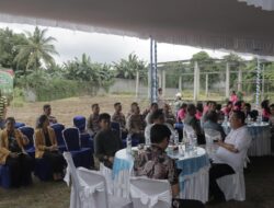 Polres Bitung Mengikuti Zoom Ketahanan Pangan dan Penanaman Jagung Serentak Kuartal III