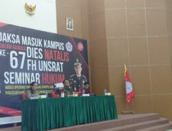 Jaksa Yadyn Bahas Modus Operandi Korupsi dan Pencucian Uang Sophisticated di Seminar Hukum Unsrat