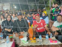 Final Lomba Bola Volly Kalimati Cup Semangat Dihadiri Ibu Wabup Mimik Idayana
