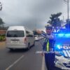Satlantas Polres Lumajang Lakukan Rekayasa Lalu Lintas di Jembatan Jagalan, Antisipasi Kemacetan Saat Perbaikan