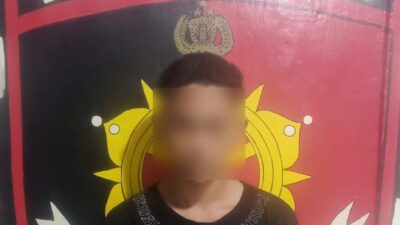 Pelaku Penganiayaan Diamankan Pihak Polres Bitung.