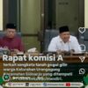 Hearing Sengketa Tanah Urangagung: Mediasi Komisi A DPRD Sidoarjo Untuk Menemukan Kata Sepakat