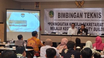 Kanit Tipidkor Polres Pasuruan kota Yuangga Dewantara : Buka Mata Aparatur DPRD dalam Bimtek Soal KUHP Baru dan Bahaya Korupsi