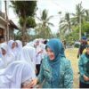 Kolaborasi Mahasiswa KKN 169 Uinsa dan Warga Sentul Meriahkan Kunjungan Ketua TP PKK Kabupaten Probolinggo